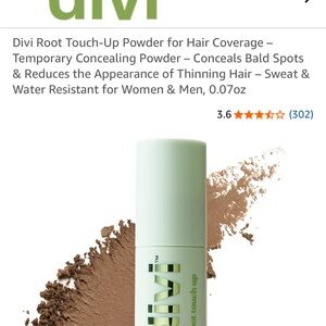 Divi Root Touch-Up Powder for Hair Coverage